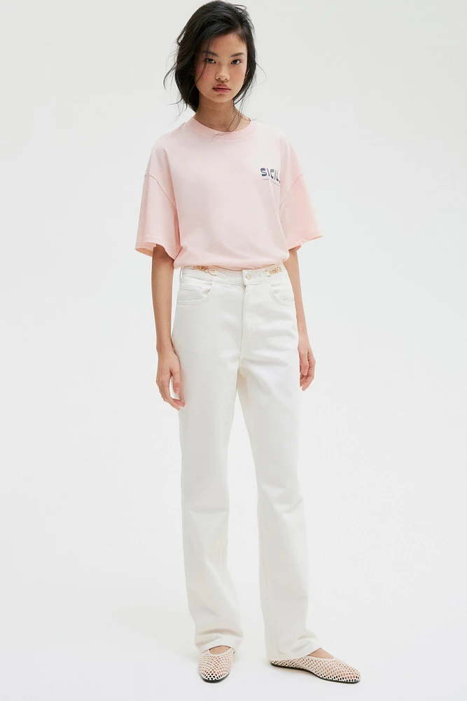 Straight Ultra High Jeans