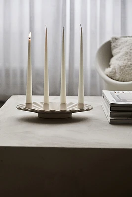 Stoneware Advent Candelabra