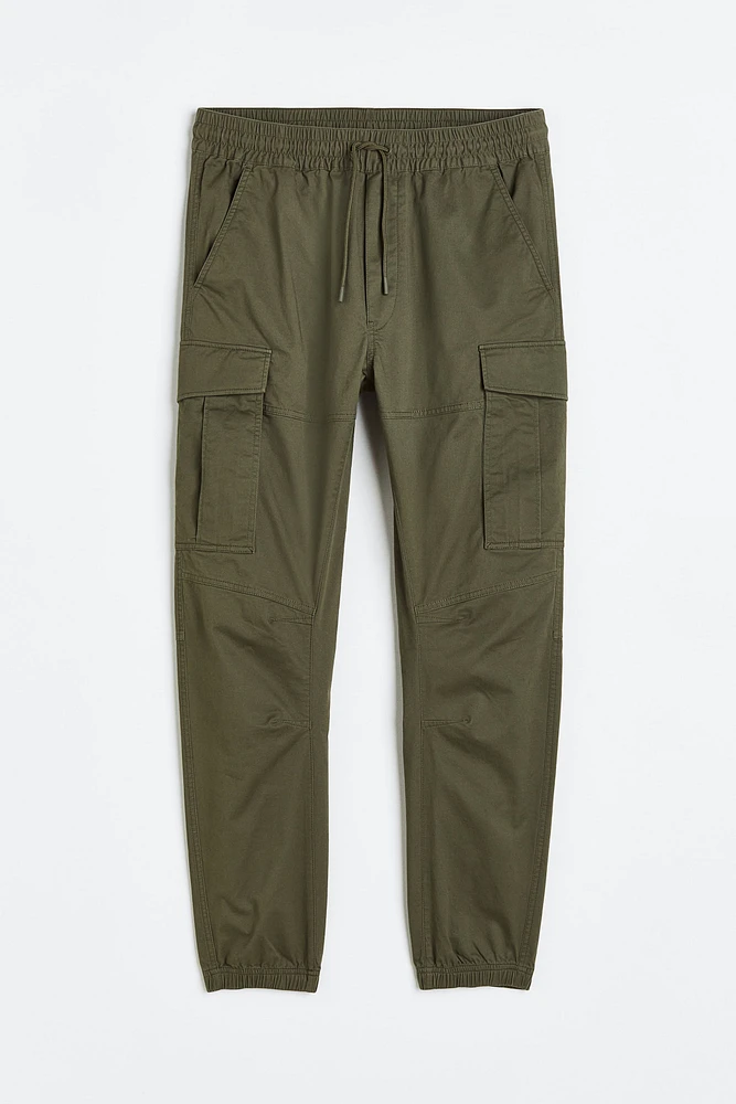 Slim Fit Cargo Joggers