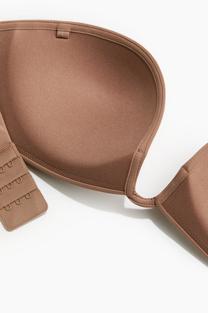 Soft-cup Push-up Balconette Bra