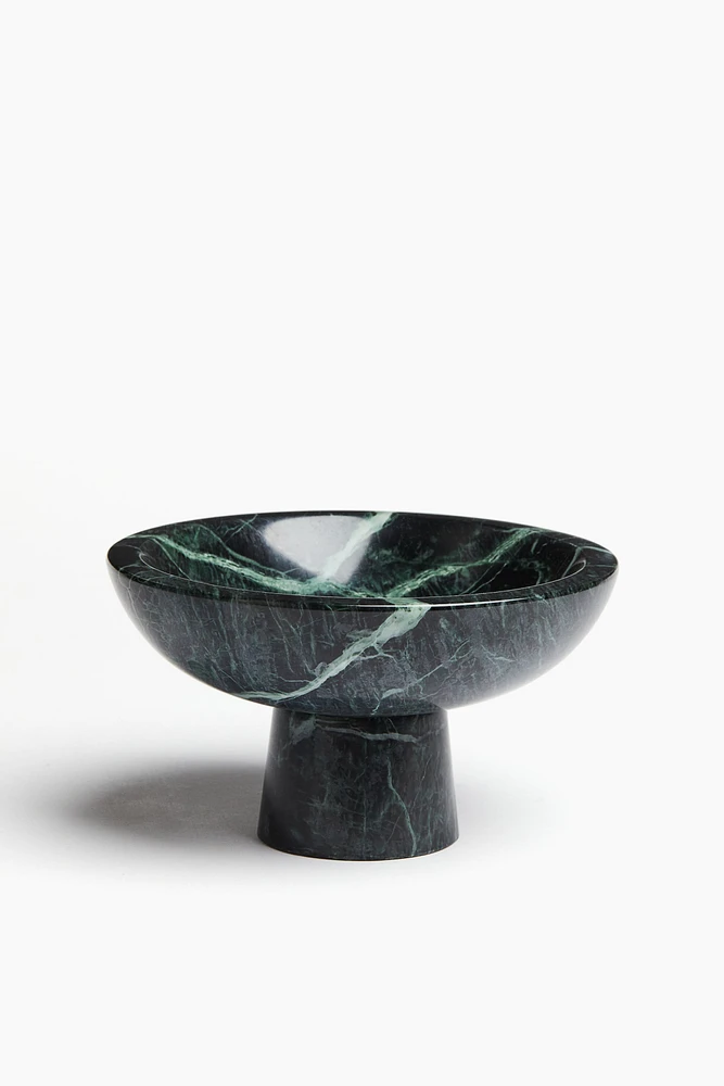 Marble Pedestal Bowl