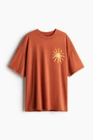Oversized T-Shirt with Motif