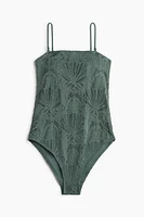 Costume de bain bandeau coussiné