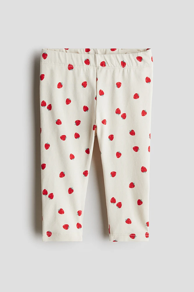 Printed Cotton Leggings