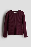 Rib-knit Sweater