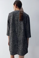 A-Line Bouclé Dress