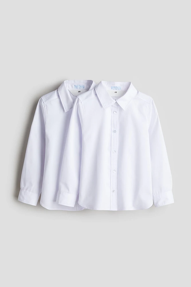 2-pack Easy-iron Shirts