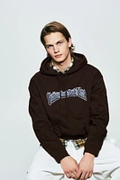 Loose Fit Printed Hoodie