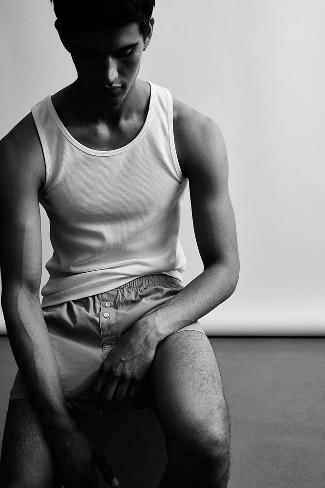 5-pack Woven Cotton Boxer Shorts