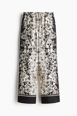 Printed Drawstring Pants