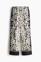 Printed Drawstring Pants