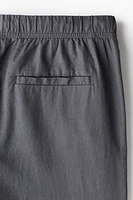 Relaxed Fit Linen-Blend Pants
