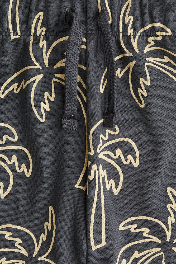 Short en molleton imprimé