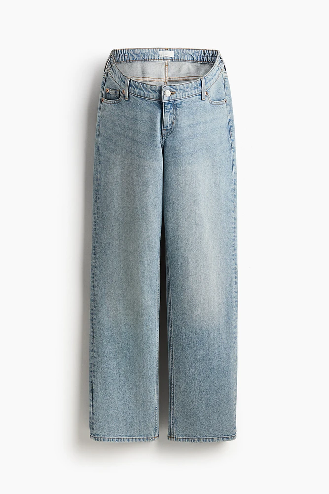 MAMA Before & After Straight Low Jeans