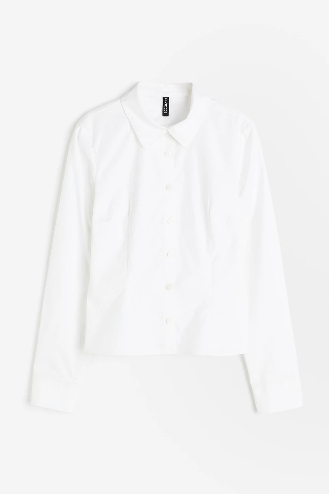 Fitted Poplin Shirt