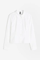 Fitted Poplin Shirt