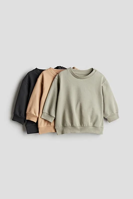 3-pack Cotton Sweatshirts