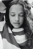 Rib-knit Sweater