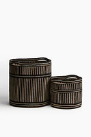 Small Patterned Storage Basket