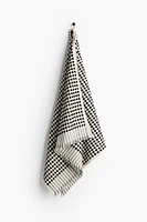 Patterned Cotton Terry Bath Towel