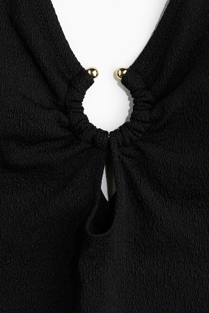 Maillot de bain coussiné échancré