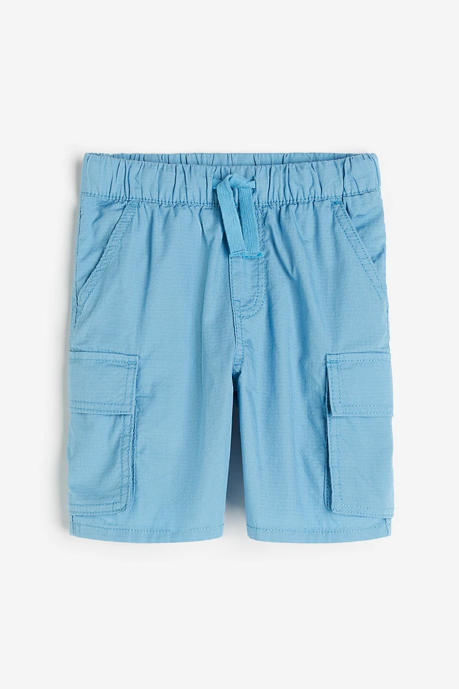 Cotton Cargo Shorts