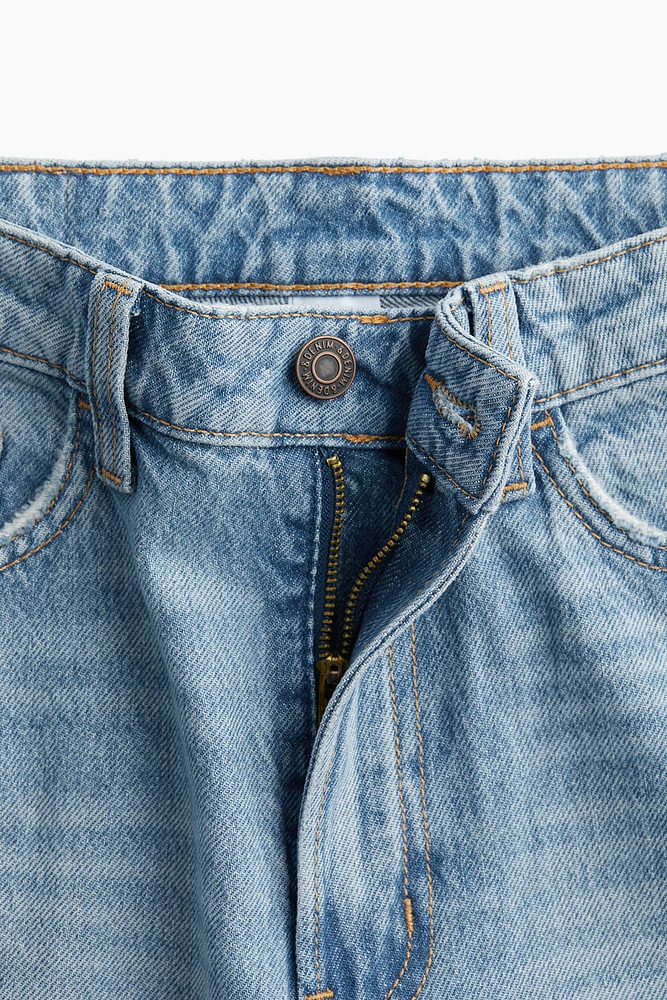 Jean ample Taille très haute