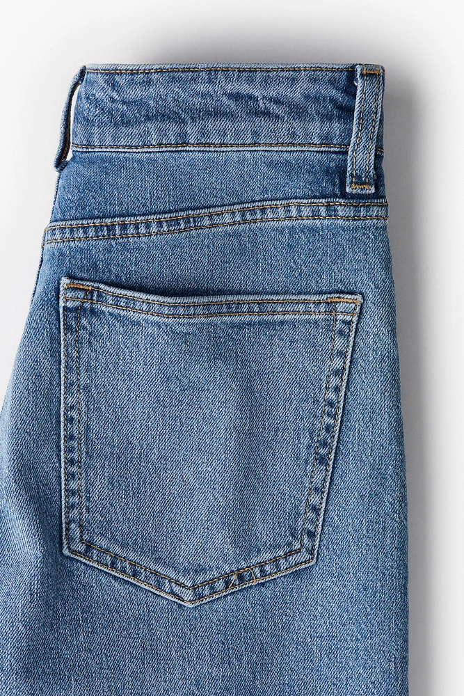 High Waist Denim Shorts