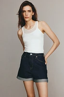 Short en denim pour femmes Taille Très Haute