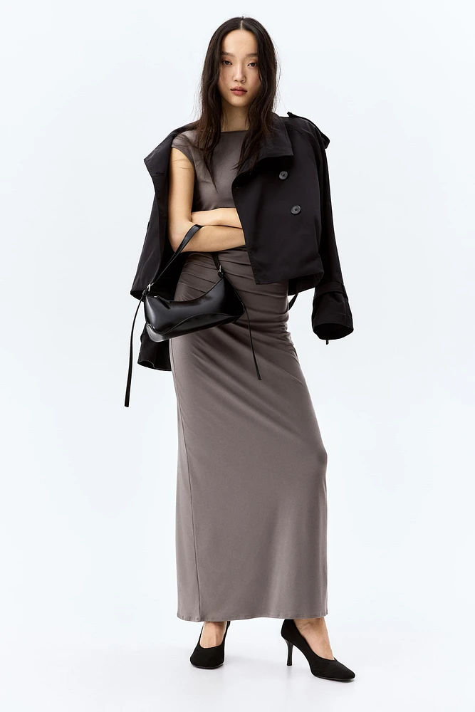 Draped Bodycon Dress