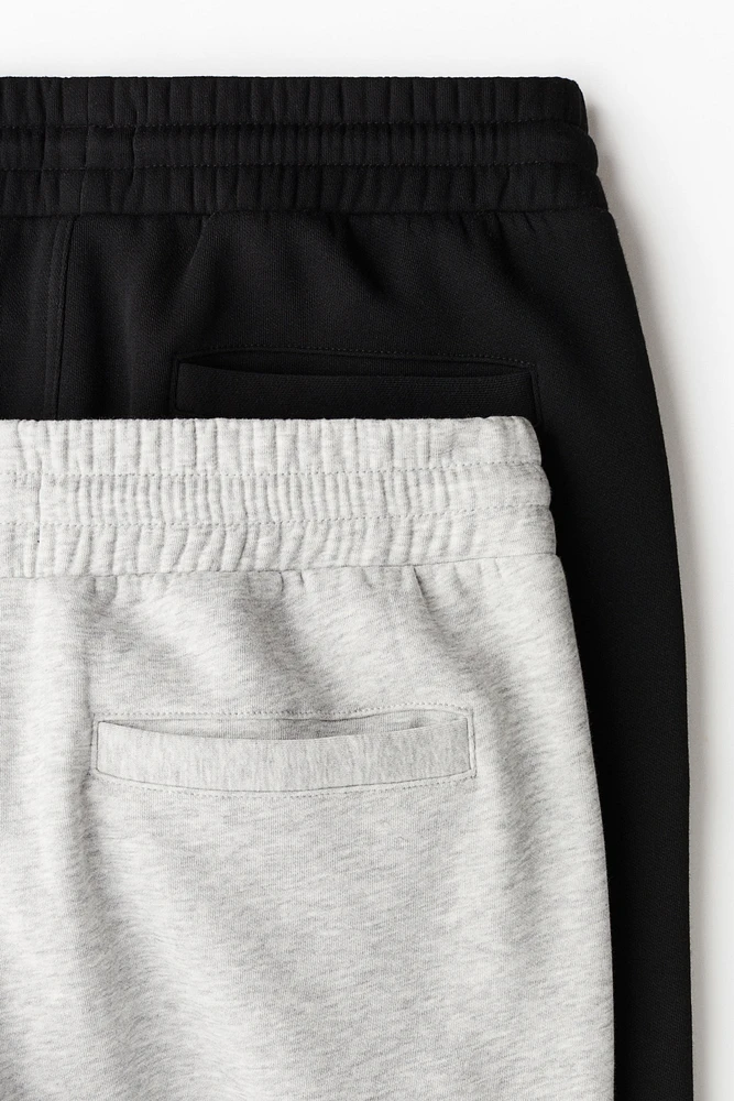 Lot de 2 shorts coupe classique en molleton
