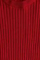 Rib-knit Sweater