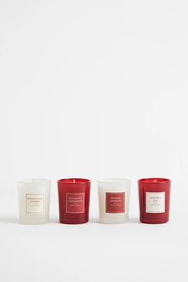 Gift-boxed 4-pack Scented Candles