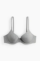 Padded Underwire Jersey Bra