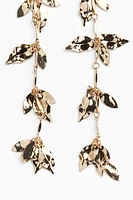 Leaf-pendant Earrings