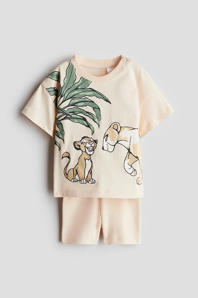 Ensemble 2 pièces en coton imprimé
