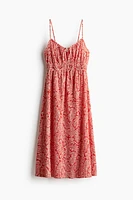 Crinkled Jersey Dress