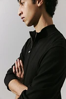 Slim Fit Half-zip Sweater