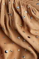 Rhinestone-Embellished Top