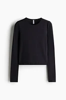 Long-Sleeved Jersey Top