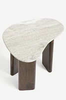 Marble-top Side Table