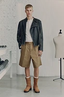 Cotton Bermuda Shorts