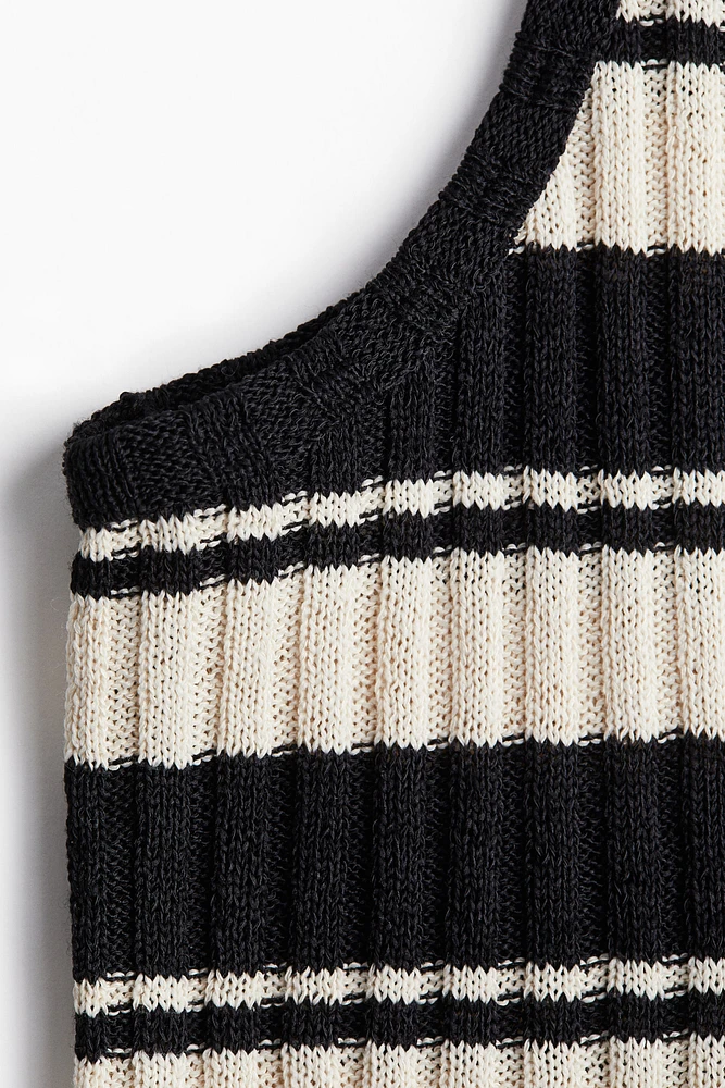 Rib-Knit Dress