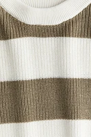 Rib-knit Sweater
