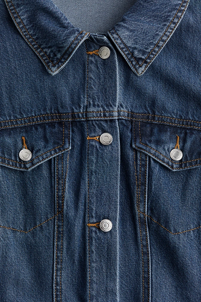 Denim Shirt Dress