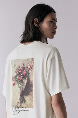T-shirt imprimé Coupe Flottante