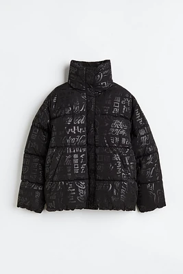 Patterned Puffer Jacket