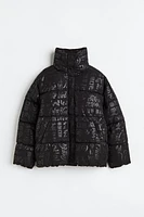 Patterned Puffer Jacket