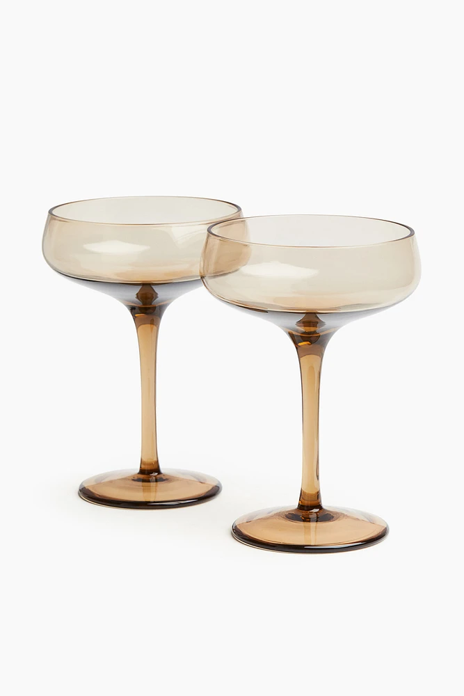 2-pack Champagne Coupes