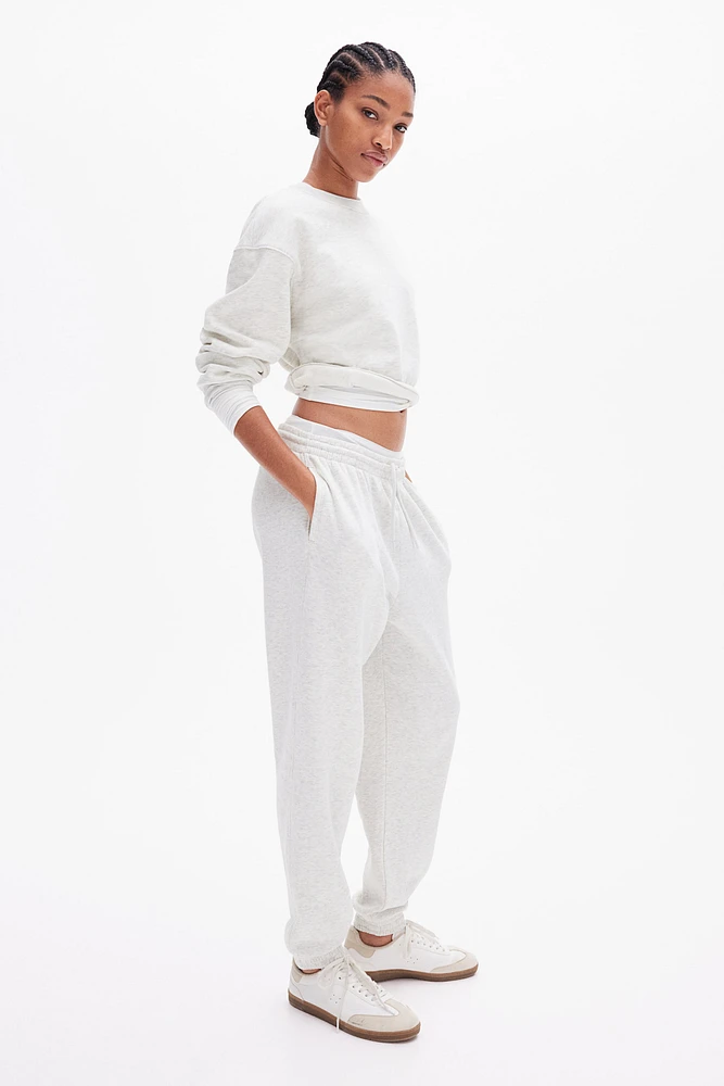Pantalon jogging taille haute